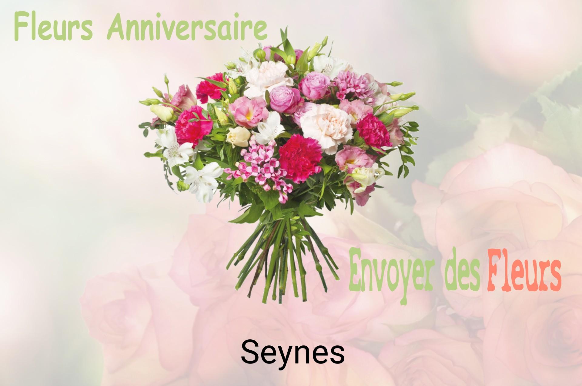Bouquet de fleurs d’anniversaire livré à Seynes
